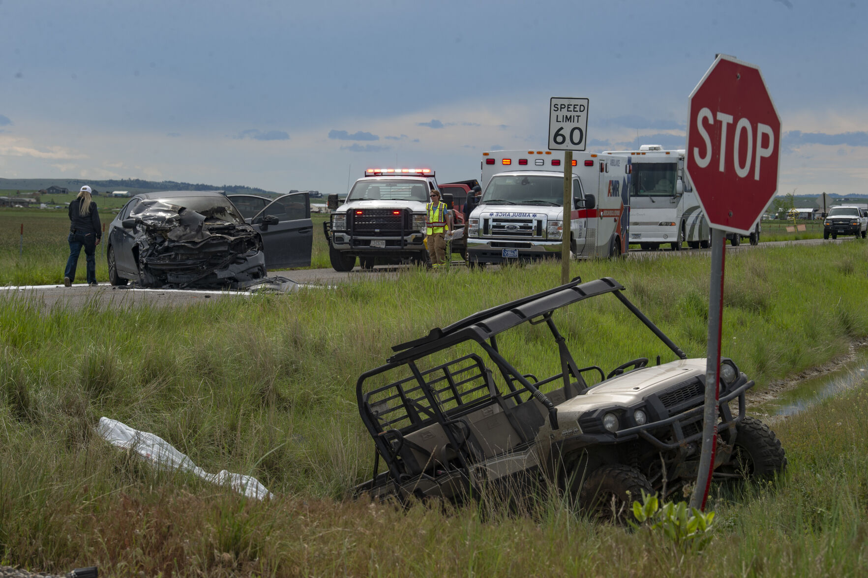 Two vehicle crash on Shepherd Acton road results in two fatalities